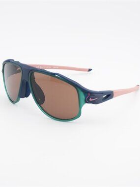 NIKE FLYFREE INFINITY IO0099X 410 Sunglasses Matte Midnight Shield Frame